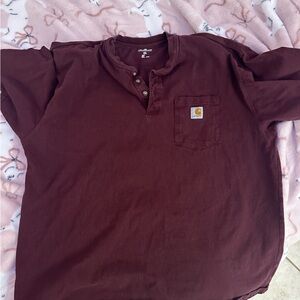 Carhartt red shirt